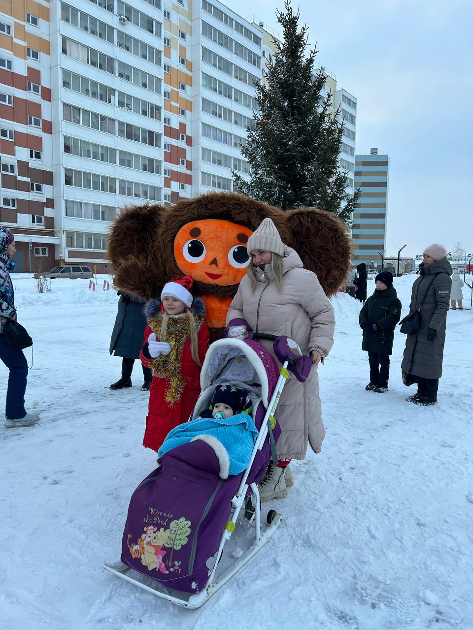 В Елабуге в сквере «Сад у дома» открыли елку | 26.12.2023 | Елабуга -  БезФормата