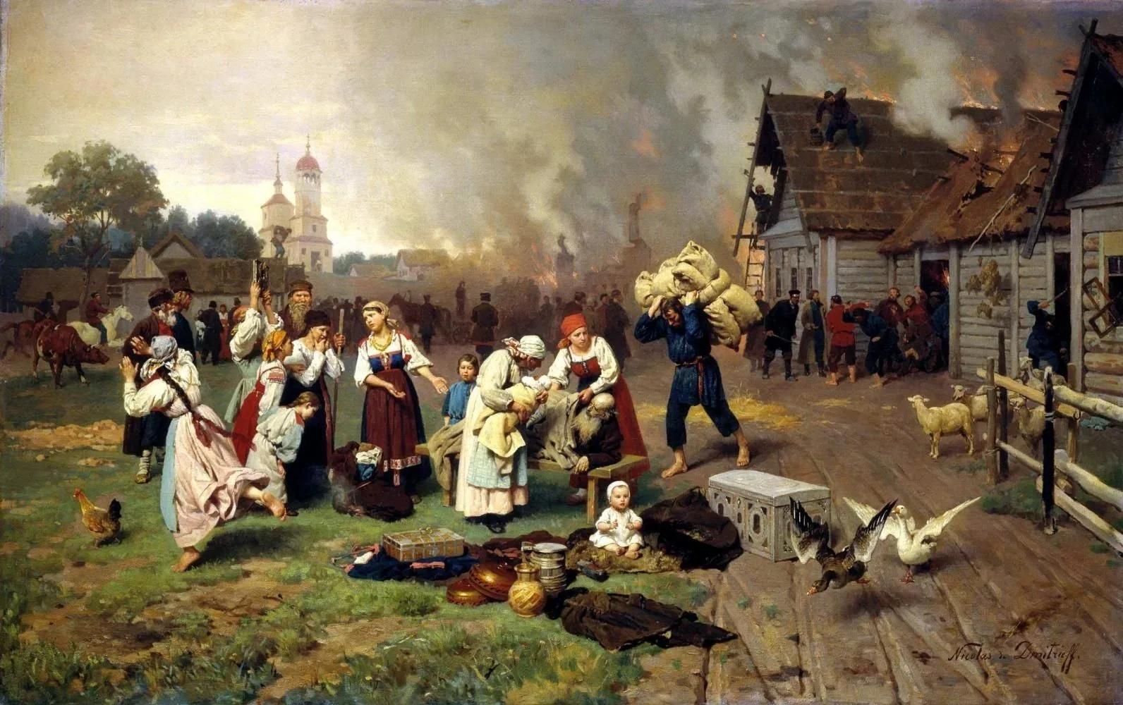 Пожар 1850 года изменил архитектурный облик Елабуги