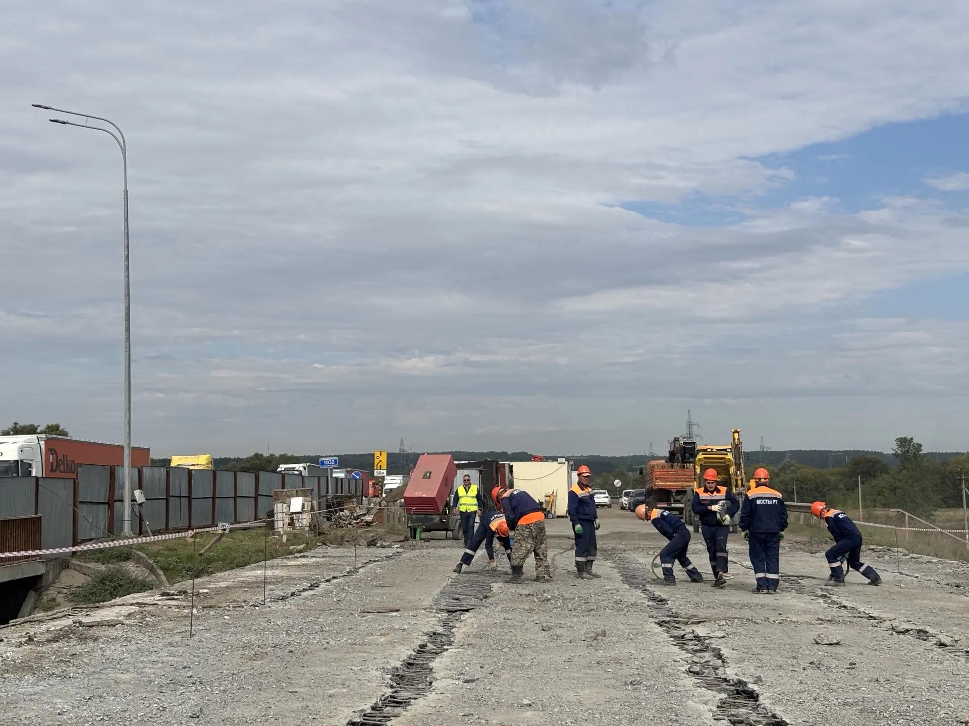 Мост через Тойму начали капитально ремонтировать