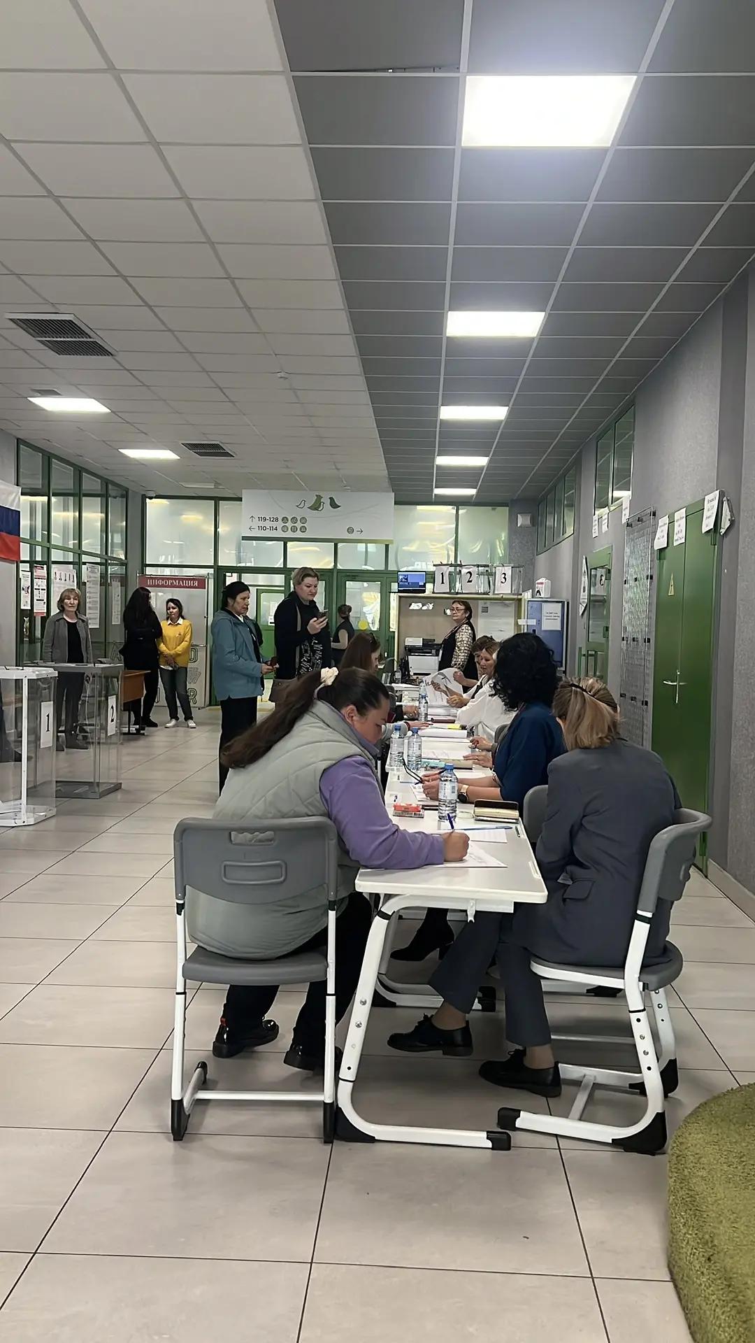 первый день голосования на выборах в Елабуге