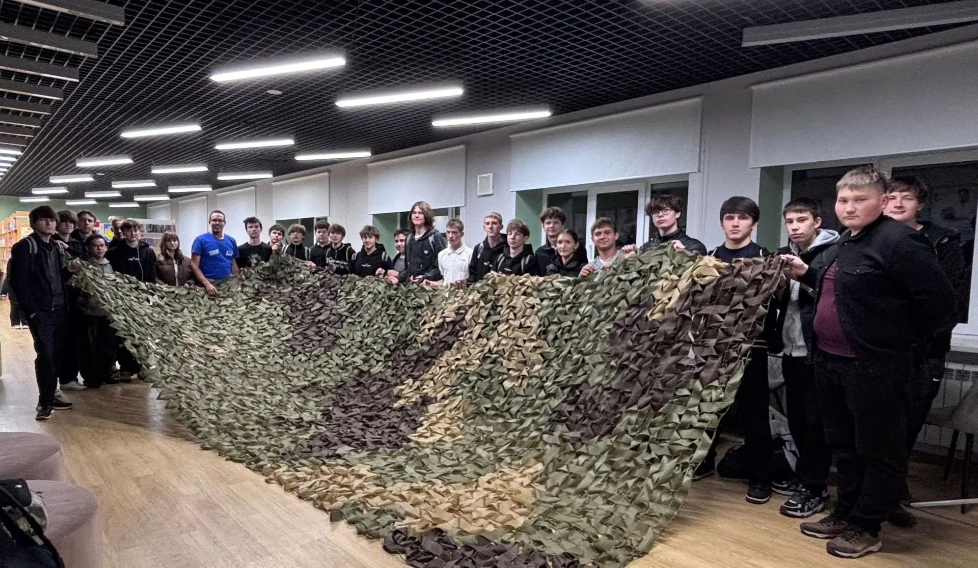 Молодежь Елабуги продолжает помогать гуманитарному штабу «Мы Вместе»