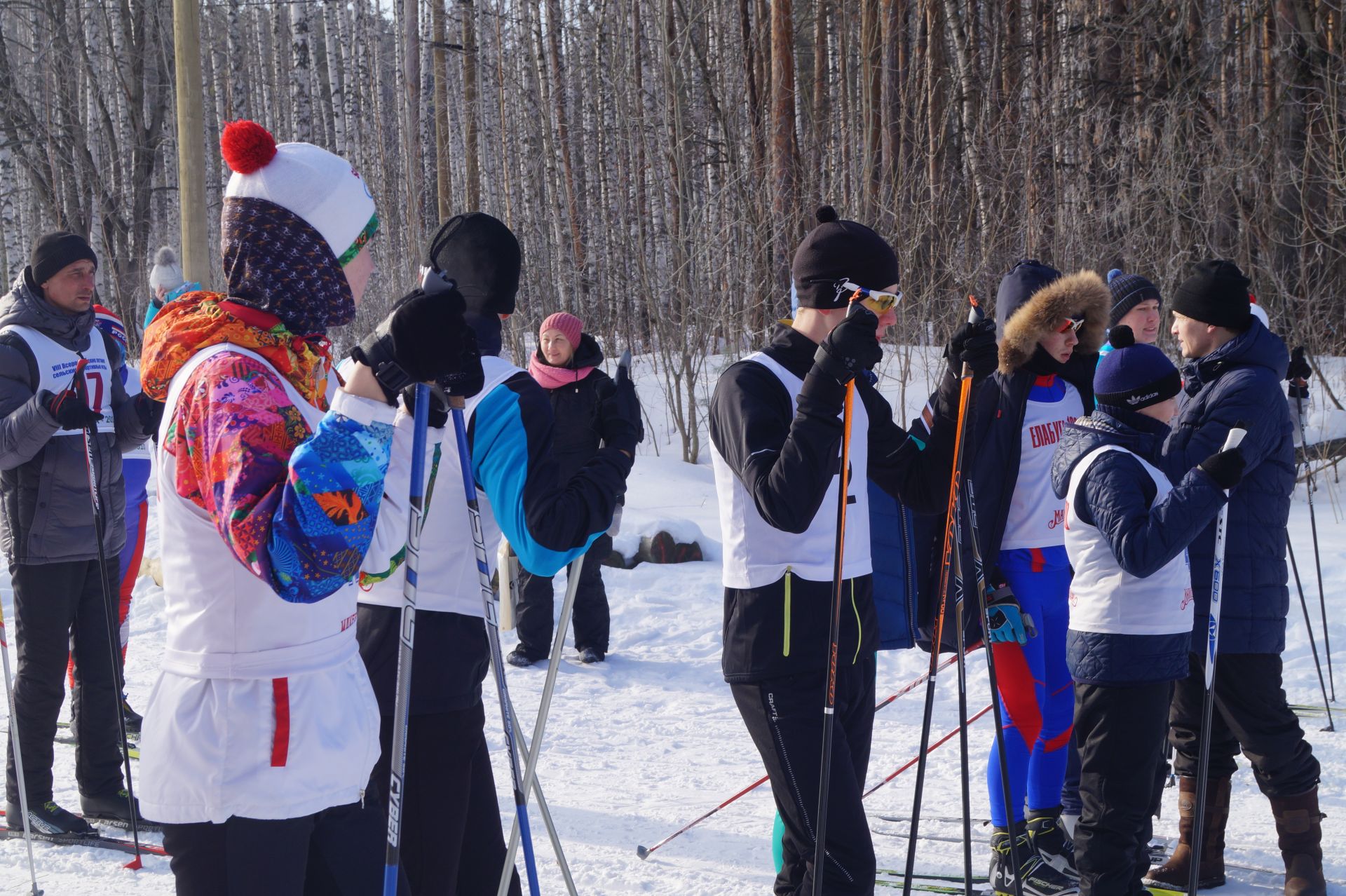 В Елабуге прошел Чемпионат и Первенство по лыжным гонкам, посвященный Дню защитника Отечества