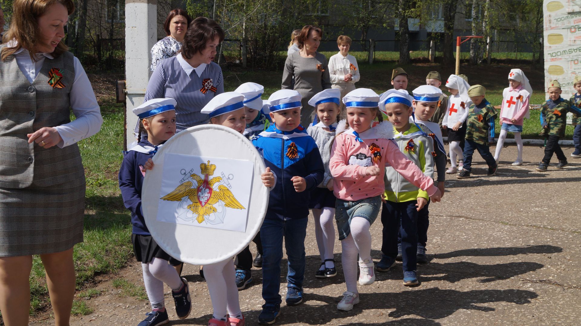 В детских садах Елабуги празднуют День Победы