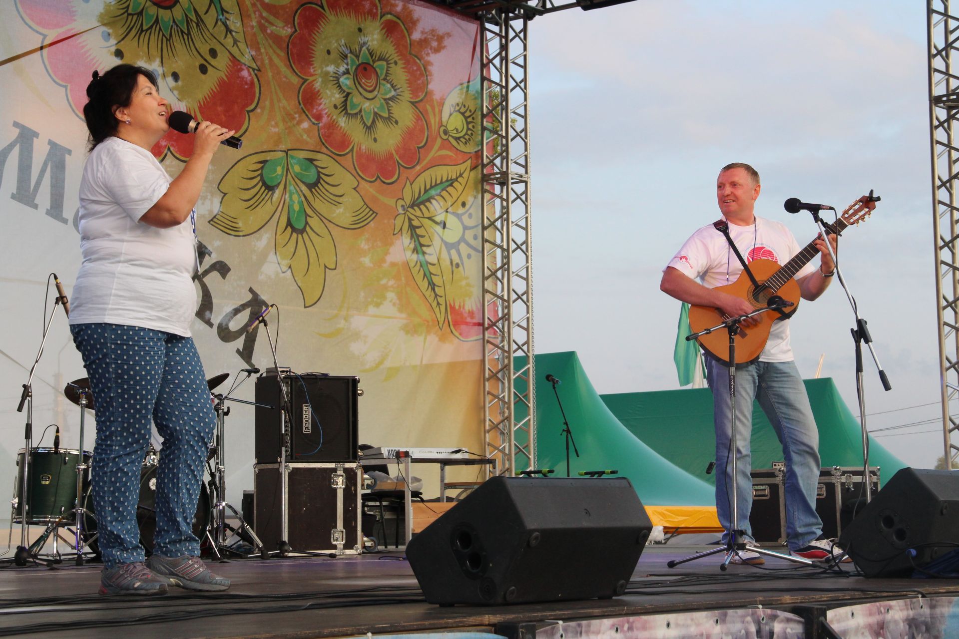 На главной сцене Спасской ярмарки состоялся гала-концерт фестиваля "Вдохновение"