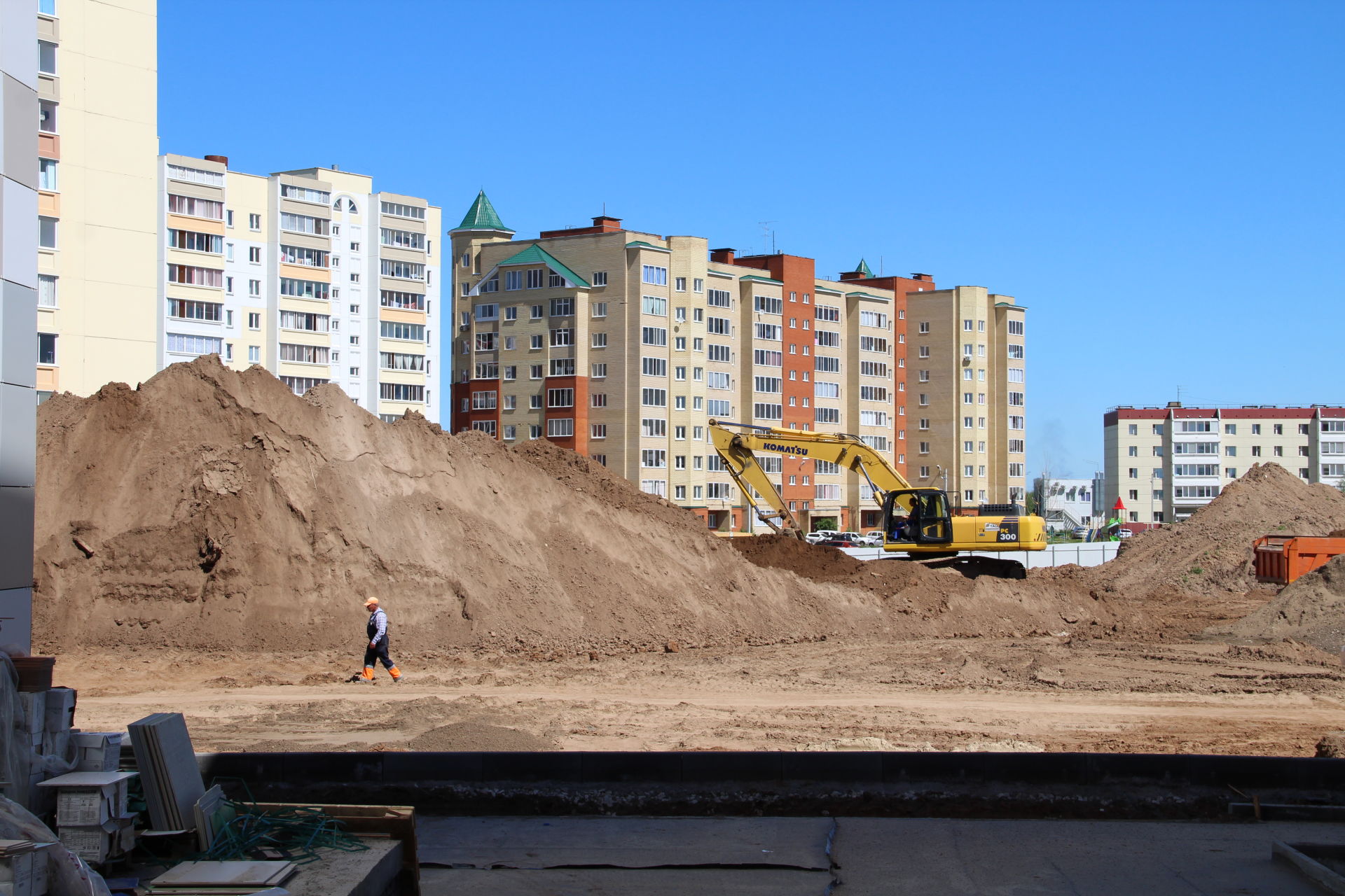 В Елабуге близится к завершению строительство новой школы в 4 микрорайоне