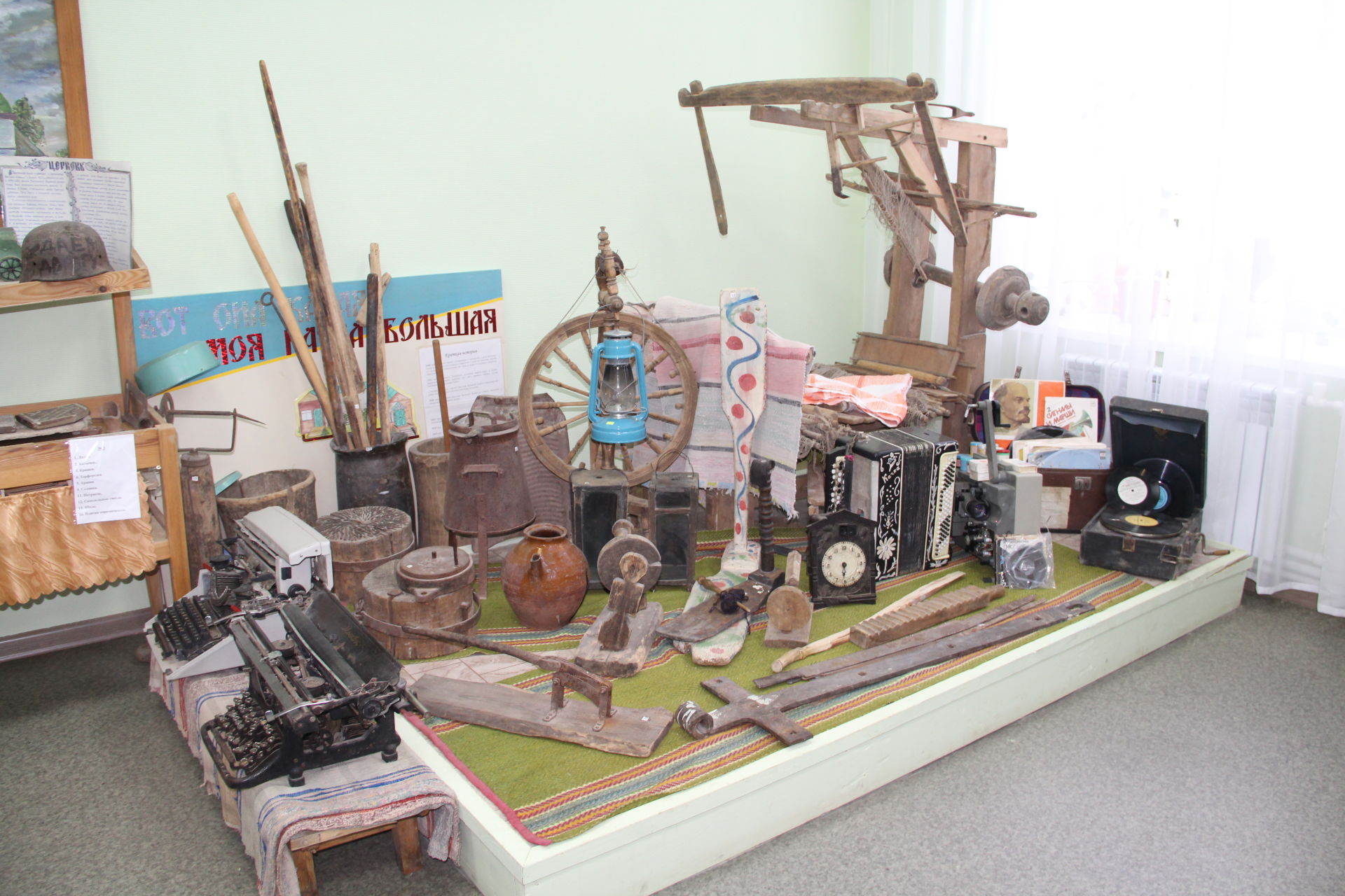 В селе Большая Качка работает музей с редкими экспонатами