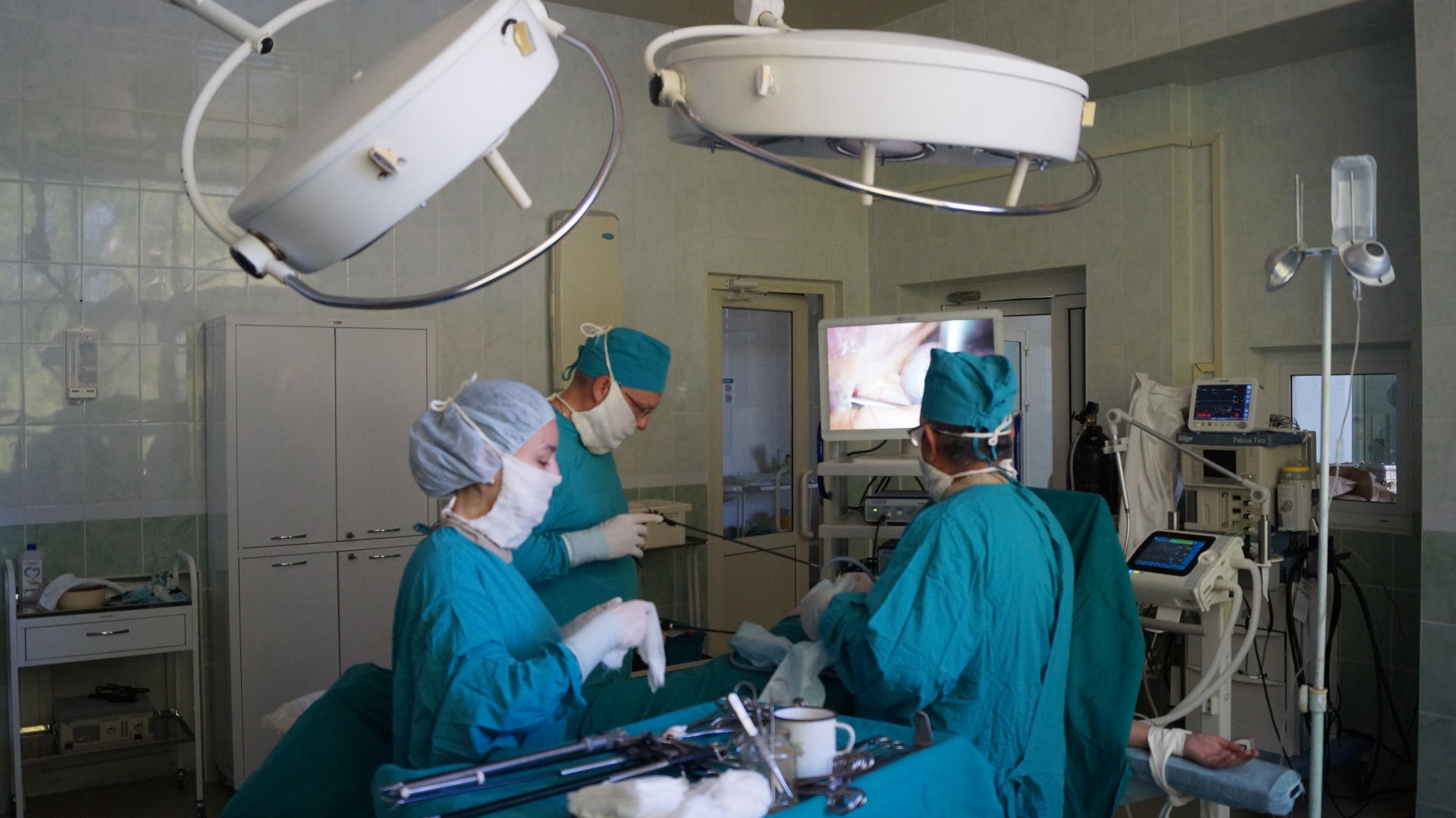 В Елабужскую ЦРБ завезли новый эндовидеохирургический комплекс