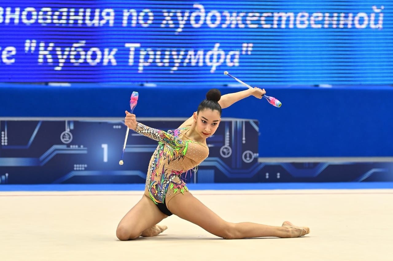 Команда из Елабуги победила на Всероссийском турнире по художественной гимнастике