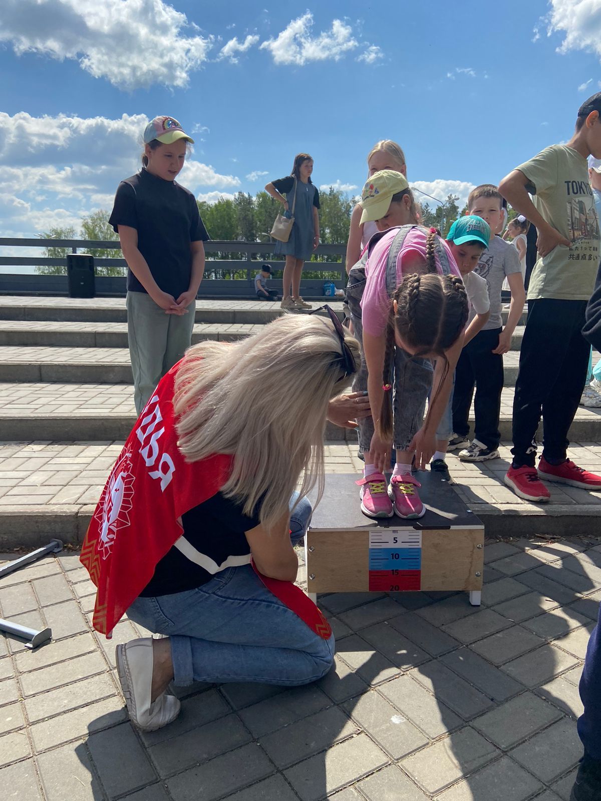 В парке "Гуляй" отметили День защиты детей спортивными состязаниями