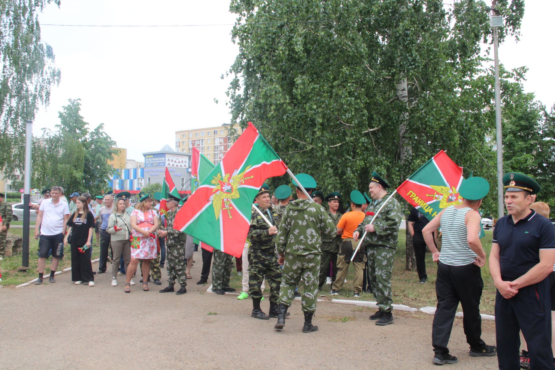 В Елабуге празднуют День пограничника