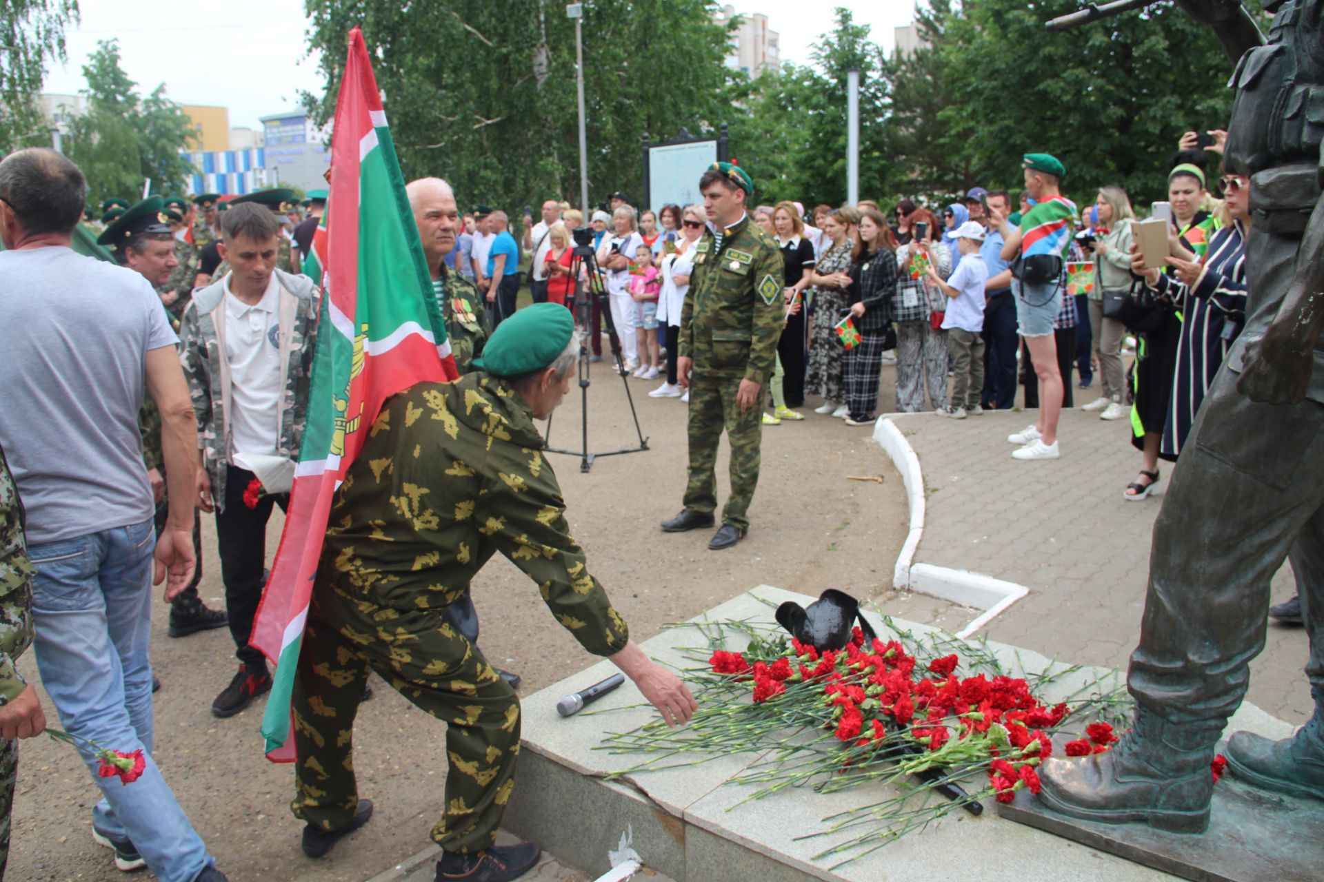 В Елабуге празднуют День пограничника