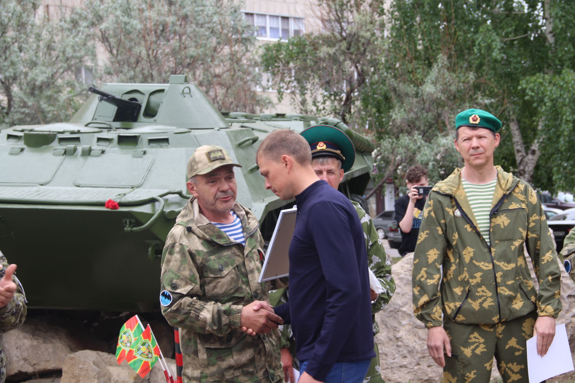 В Елабуге празднуют День пограничника