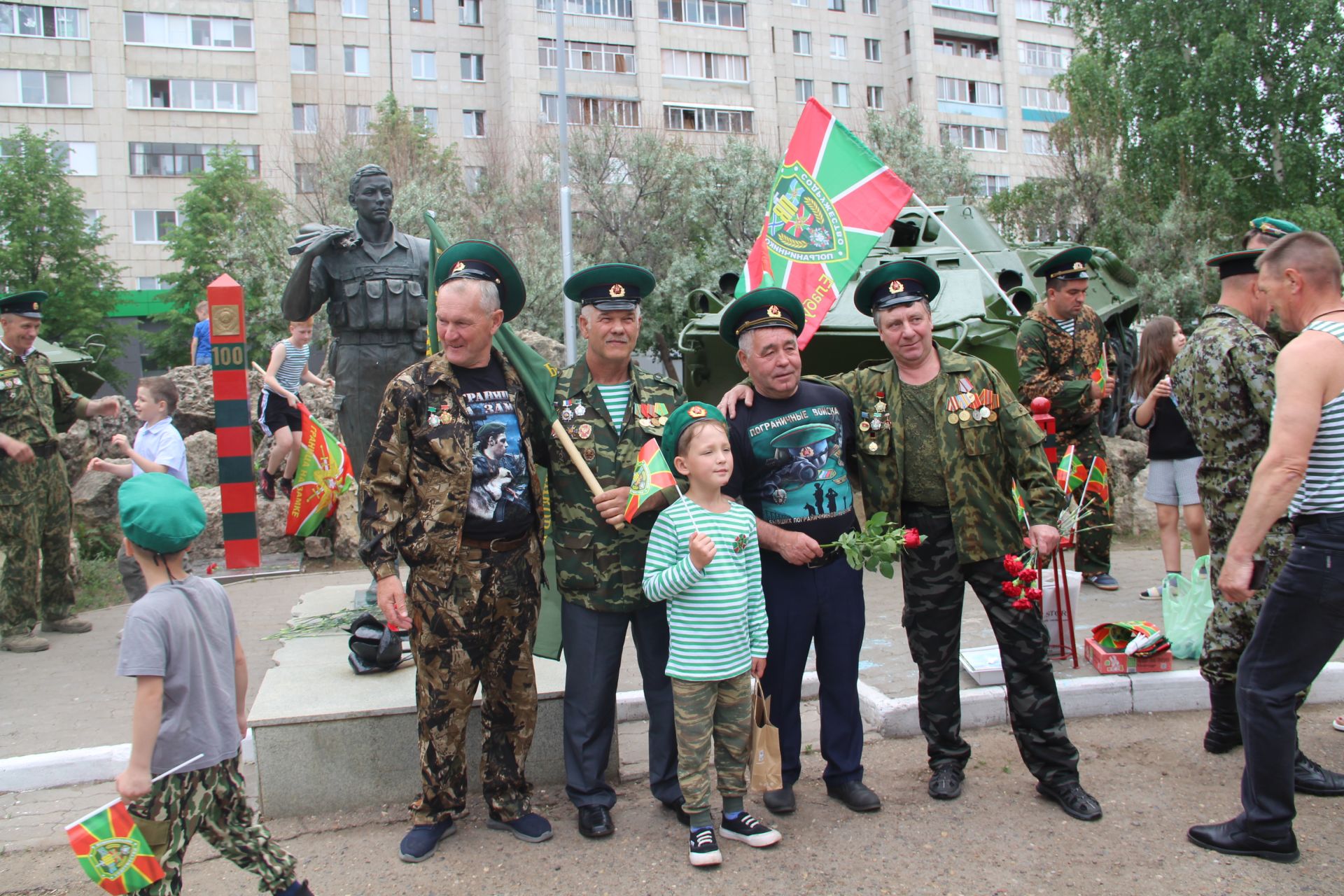 В Елабуге празднуют День пограничника