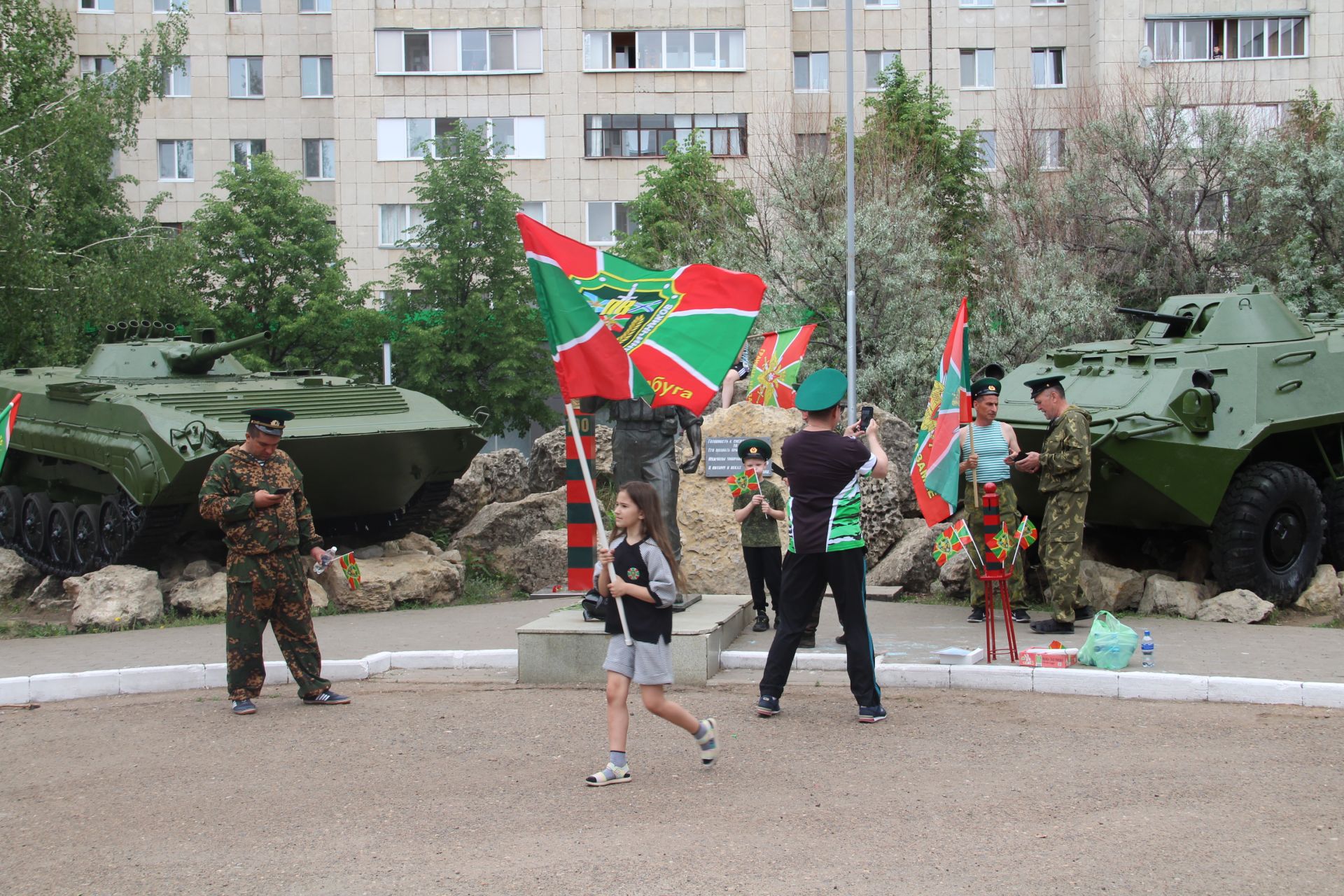 В Елабуге празднуют День пограничника