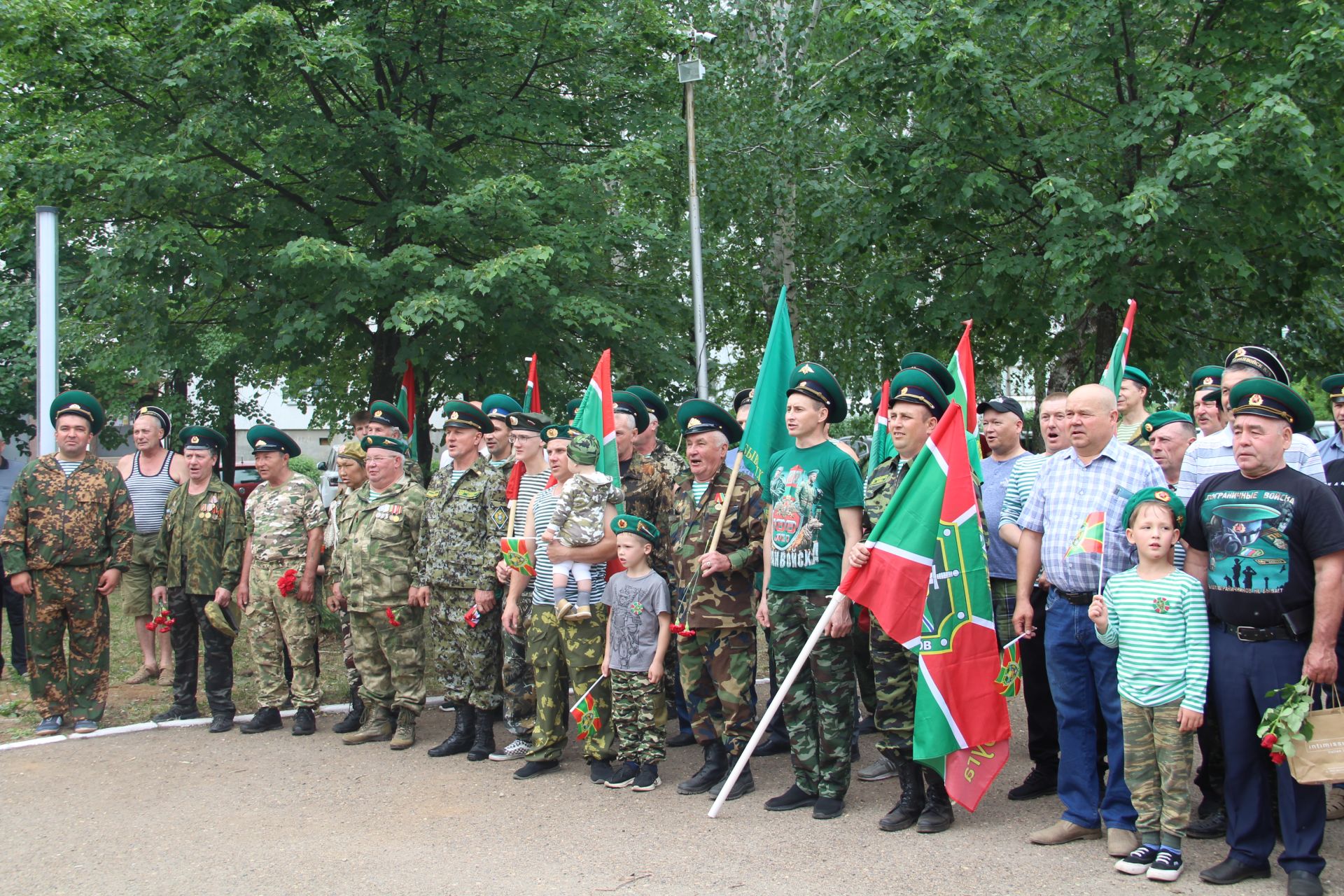 В Елабуге празднуют День пограничника