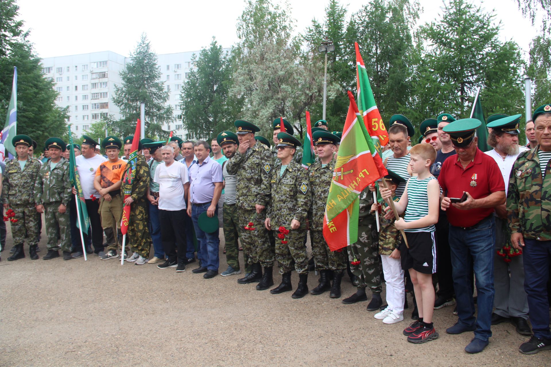 В Елабуге празднуют День пограничника