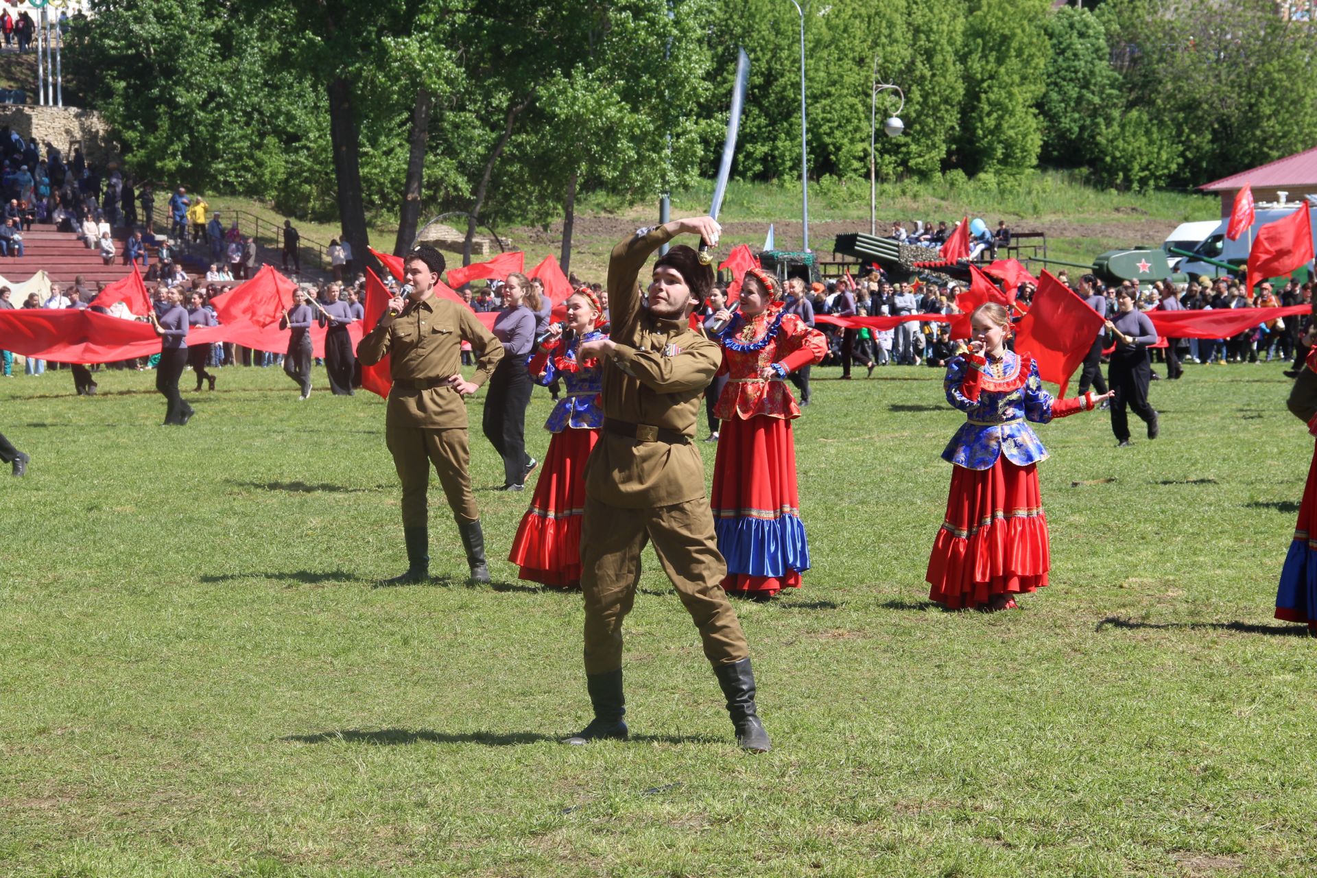 В Елабуге празднуют День Победы