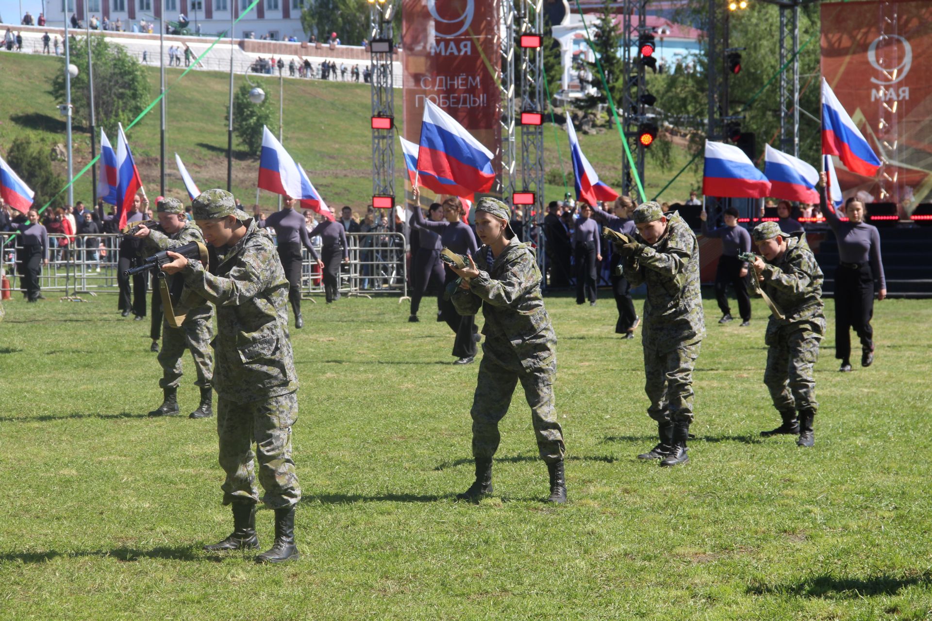 В Елабуге празднуют День Победы