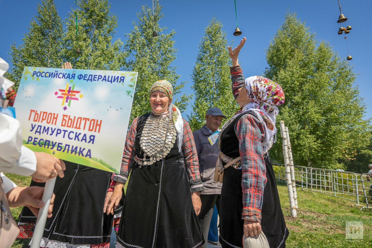 В Кукморском районе отпраздновали удмуртский праздник Гырон Быдтон