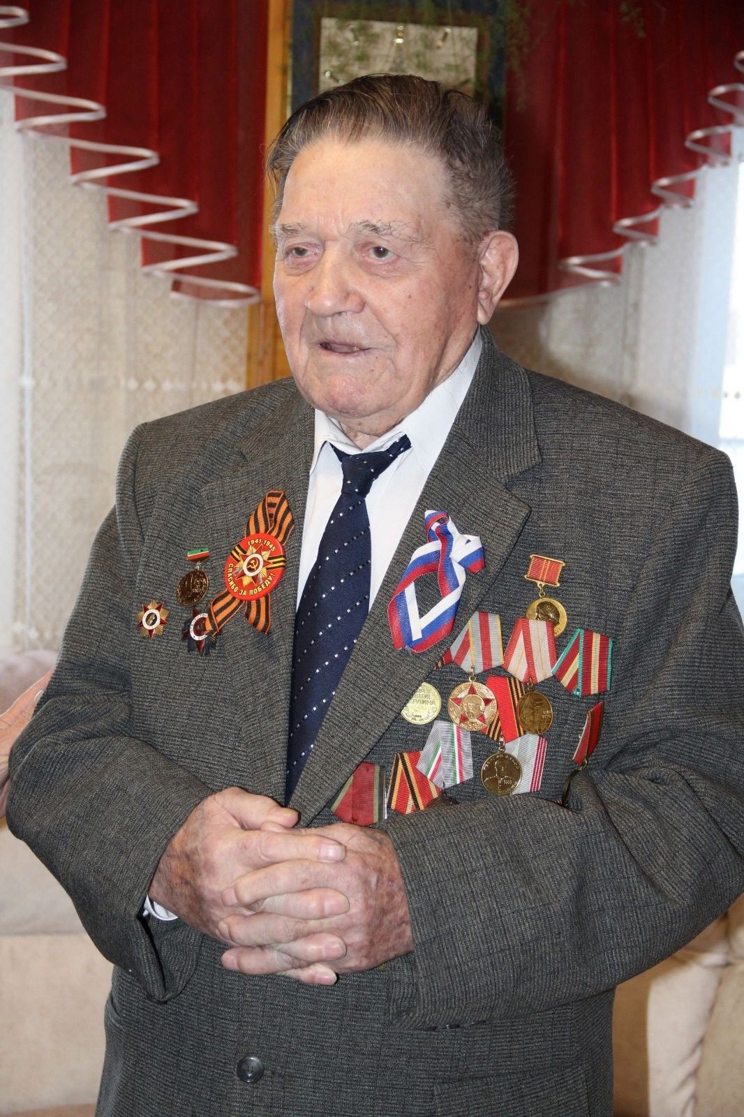 Ветеран Великой Отечественной войны из Елабуги Кирилл Тимряков отмечает 100-летний юбилей