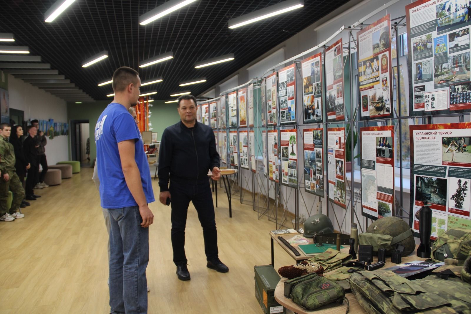 В Елабуге открылась интерактивная выставка «Донбасс-Россия: история и современность»