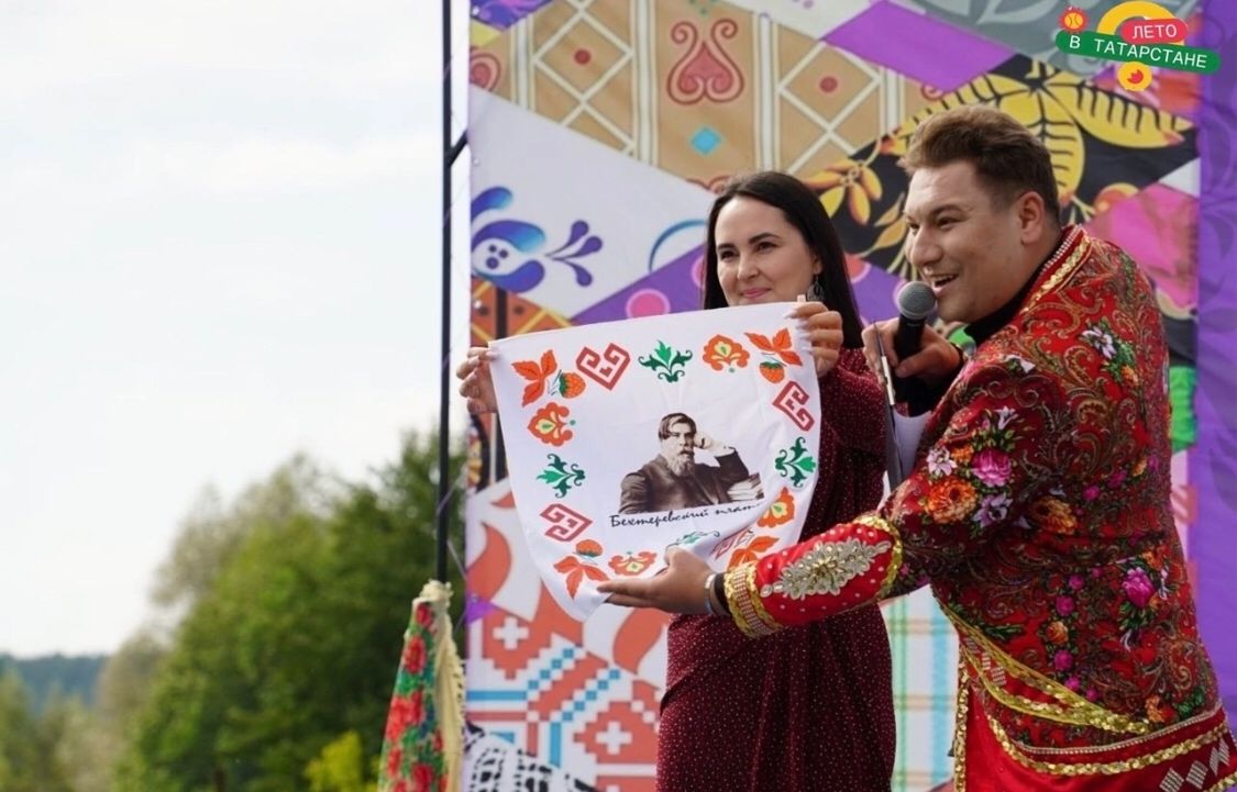 В Елабужском районе впервые отпраздновали Праздник Бехтеревского платка