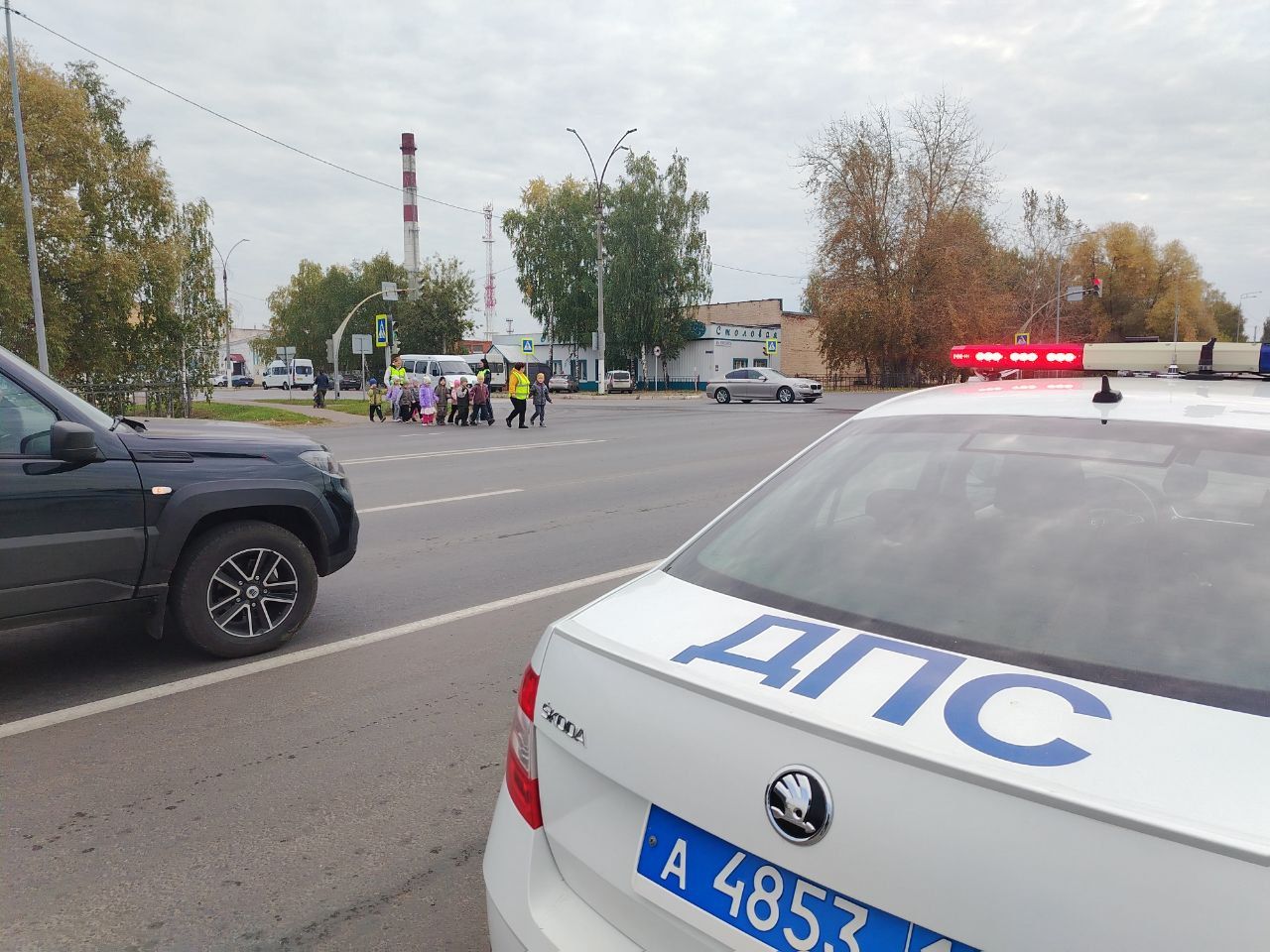Госавтоинспекторы Елабуги научили дошкольников правильно переходить дорогу