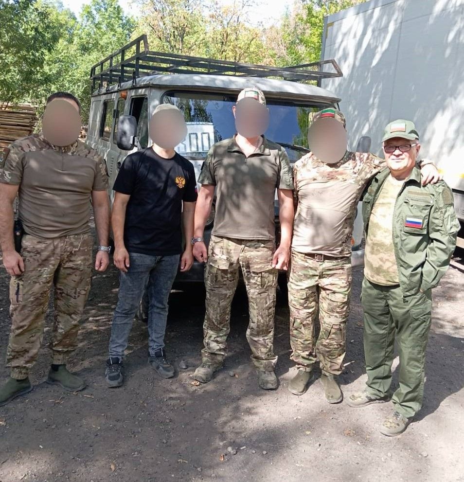Бойцы батальона «Тимер» поблагодарили елабужан за 4 тонны гуманитарной помощи