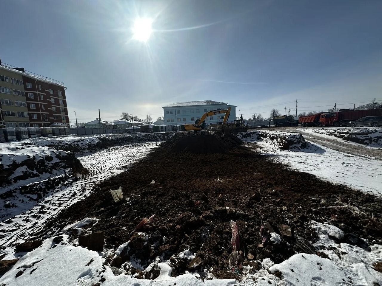 В Елабуге началось строительство нового детского сада на улице Тугарова