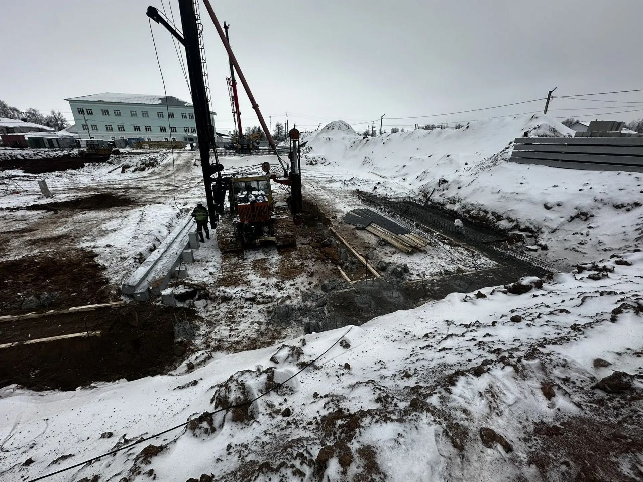 В Елабуге началось строительство нового детского сада на улице Тугарова