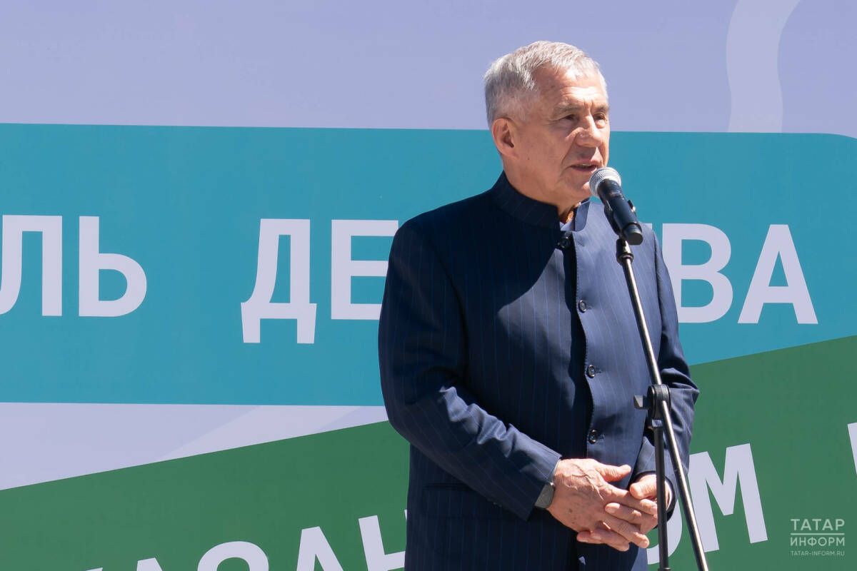 Рустам Минниханов открыл новый сезон проекта «Лето в Татарстане»