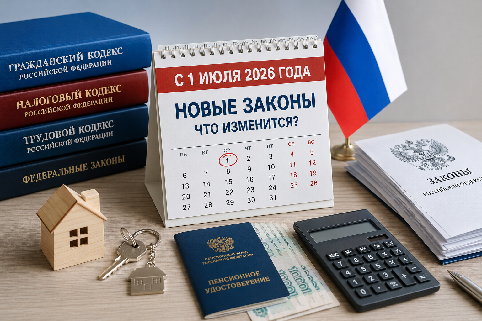 Что изменится в России с 1 июля 2026 года