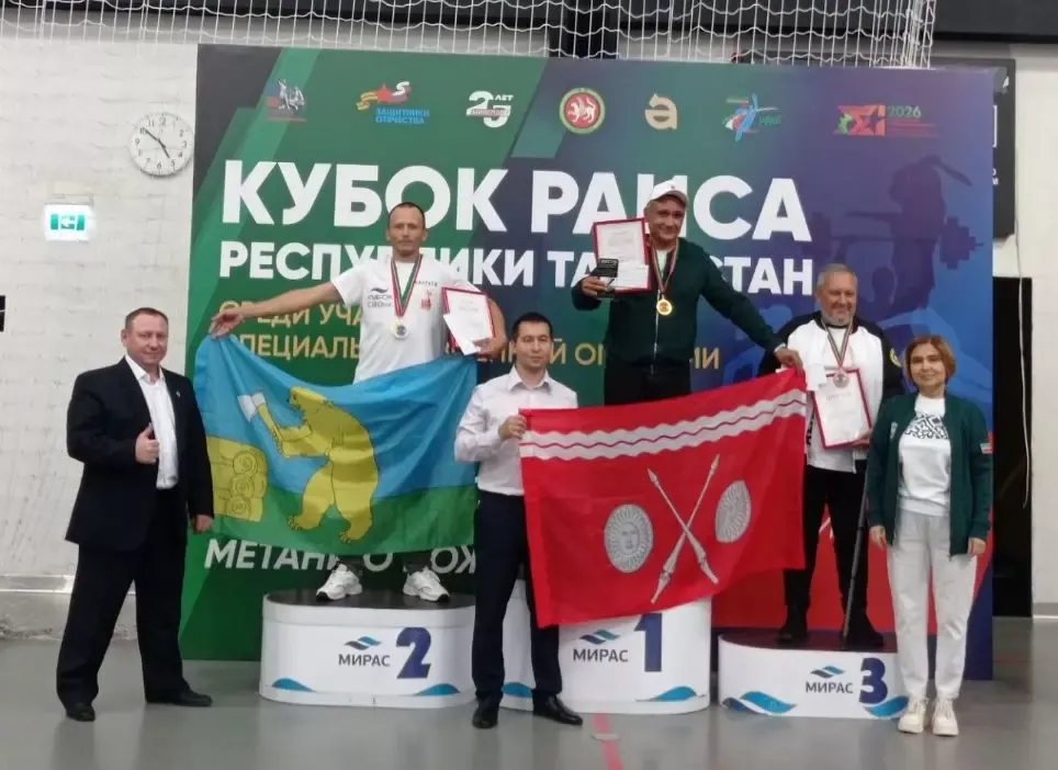 Ветераны СВО из Елабуги завоевали две медали Спортивного Кубка Раиса