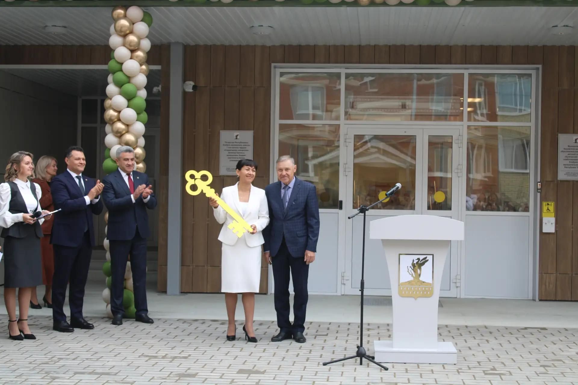 В Елабуге открыли детский сад «Купеческий городок» на 220 мест