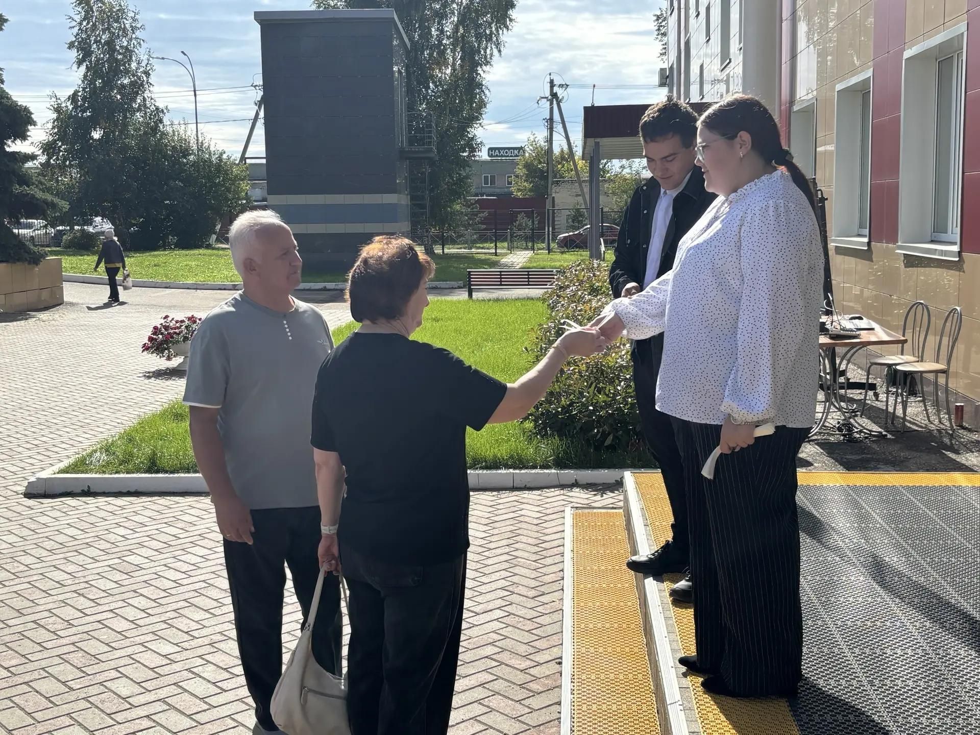 На участке №1374 в Елабуге создали условия для голосования незрячих и слабовидящих