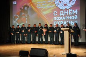 В Елабуге торжественно отпраздновали 375-летие пожарной охраны