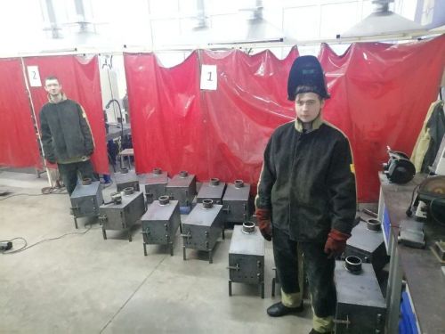 В Елабуге начали производить печки-буржуйки для участников СВО