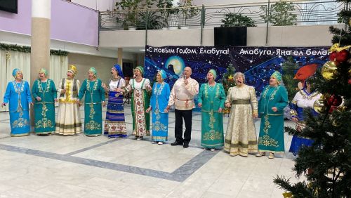 В Елабуге Рождество отметили песнями и хороводами