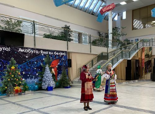 В Елабуге Рождество отметили песнями и хороводами