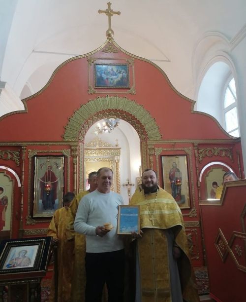 Помощник настоятеля Спасского собора Вячеслав Свиткин удостоен награды