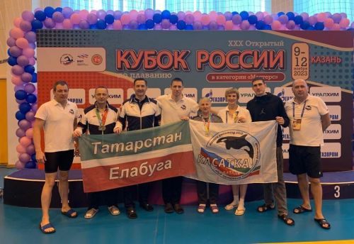 Елабужские пловцы вернулись с призовыми местами