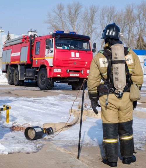 «Транснефть — Прикамье» провело плановое учебно-тренировочное занятие по тушению условного пожара