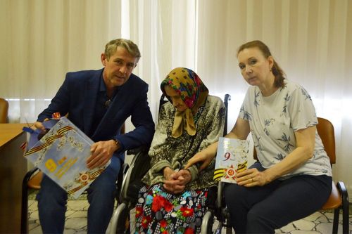 Мероприятия в честь Дня Победы проходят в Елабужском  доме-интернате для престарелых и инвалидов