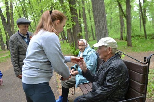 Мероприятия в честь Дня Победы проходят в Елабужском  доме-интернате для престарелых и инвалидов