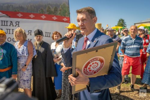 В Кукморском районе отпраздновали удмуртский праздник Гырон Быдтон