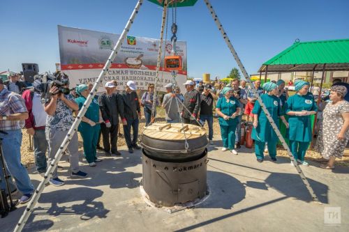 В Кукморском районе отпраздновали удмуртский праздник Гырон Быдтон