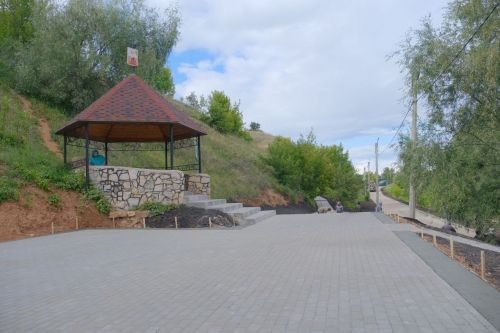 В Елабуге благоустраивают родник «Городищенский»