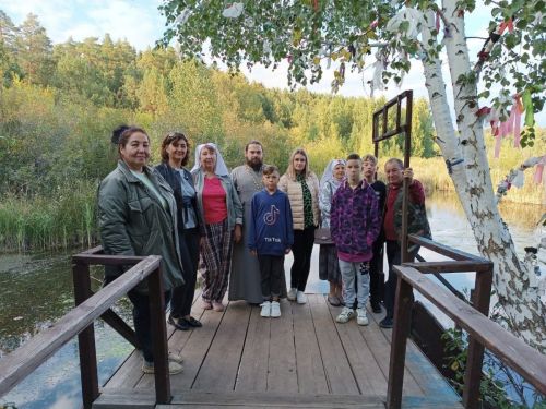 Воспитанники Елабужского детского дома побывали на Святом ключе