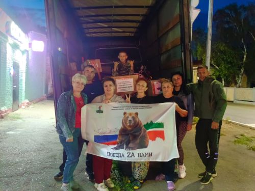 В Елабуге активно работает гуманитарная мастерская «Победа Za нами»