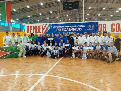 В Елабуге стартовала Спартакиада муниципальных служащих по волейболу